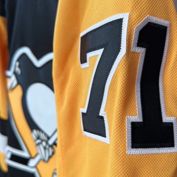 Evgeni Malkin Pittsburgh Penguins adidas Home Primegreen Authentic NHL Jersey - Picture 6 of 8